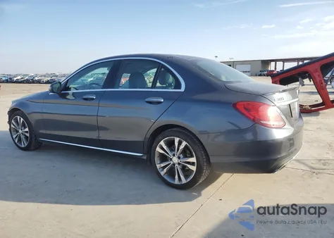2016 Mercedes-Benz C 300 from USA, damaged, VIN 55SWF4JB6GU164203